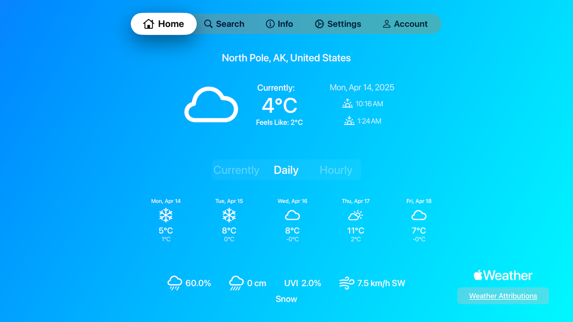 Main View Daily SkyBlue
